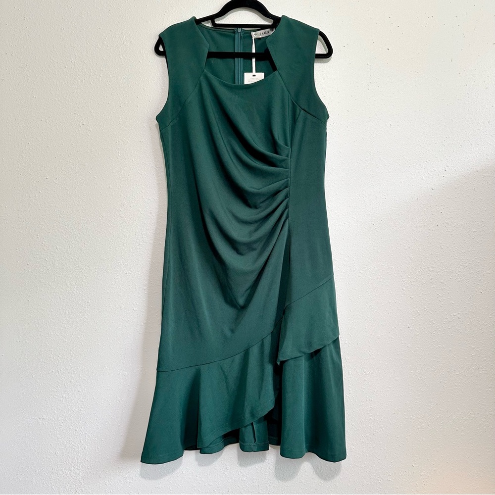 GRACE KARIN Bodycon Dress Slim Fit Cross Over Fishtail Sheath Pencil Dress - Picture 2 of 14